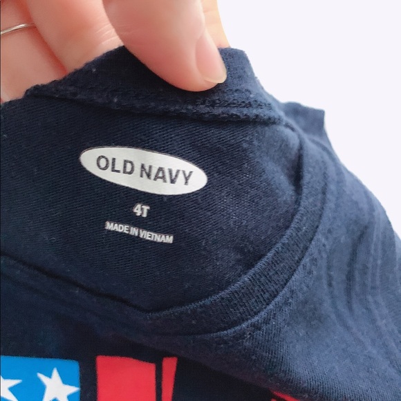 KIDS TODDLER OLD NAVY Jersey Top 4T - Picture 2 of 6